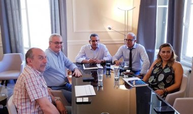 Σύσκεψη εργασίας του Περιφερειάρχη με την ηγεσία της ΕΓΝΑΤΙΑ ΑΕ, για την πορεία έργων και τον προγραμματισμό μελετών