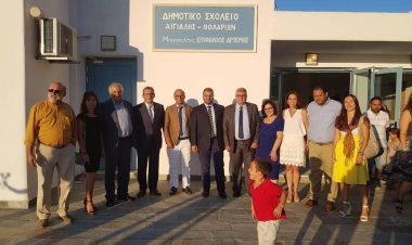 Σε Αμοργό, Κουφονήσια και Νάξο ο Αντιπεριφερειάρχης Κυκλάδων Γιώργος Λεονταρίτης.