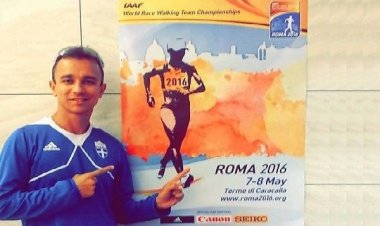 Διεκδικει την 9η του νίκη στο πανελλήνιο πρωτάθλημα βάδην ο αθλητής του ΑΟ Μυκόνου Αλέξανδρος Παπαμιχαήλ