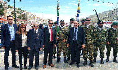 Στις εορταστικές εκδηλώσεις για την απελευθέρωση της Σύμης ο Αντιπεριφερειάρχης Γιάννης Φλεβάρης