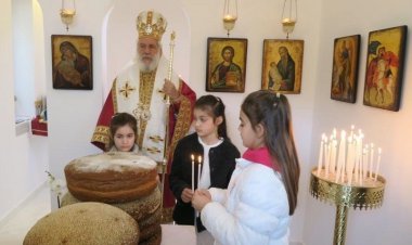 Στον Ιερό Ναό του Αγίου Στυλιανού Μυκόνου ιερούργησε ο Σεβασμιώτατος κ. Δωρόθεος Β'