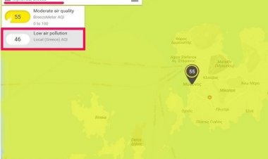 Εκπληκτική εφαρμογή: Δείχνει πόσο μολυσμένος είναι ο αέρας, αυτή τη στιγμή, οπουδήποτε