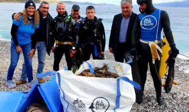 Στην Κάλυμνο συνέχισε το “ταξίδι” της η περιβαλλοντική δράση της Περιφέρειας Ν. Αιγαίου, “Keep Aegean Blue”