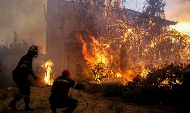 Σε Κατάσταση Έκτακτης Ανάγκης η περιοχή Μεσσαπίων Εύβοιας, όπου μαίνεται η Πυρκαγιά - Στα πρώτα σπίτια οι φλόγες