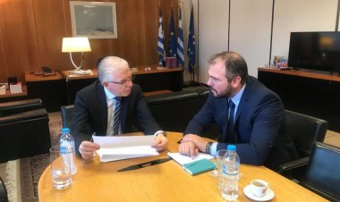 Συνάντηση Φίλιππου Φόρτωμα με τον πρόεδρο του ΕΛΓΑ για τις αποζημιώσεις των αγροτών της Τήνου