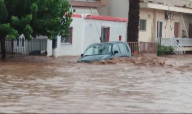 Meteo - Θεομηνία στην Εύβοια: Η «Θάλεια» έριξε 300 χιλιοστά βροχής σε οκτώ ώρες στη Στενή Ευβοίας