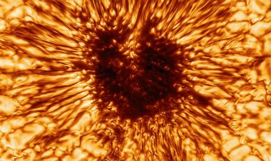Sun's surface - Sunspot: «Πορτρέτο» ηλιακής κηλίδας μεγαλύτερης από τη Γη τράβηξε το νέο τηλεσκόπιο Inouye