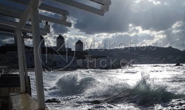 Marine Forecast: Λήψη αυξημένων μέτρων, από το Λιμεναρχείο Μυκόνου, την 1 Φεβρουαρίου, λόγω αναγγελίας Θυελλωδών Ανέμων