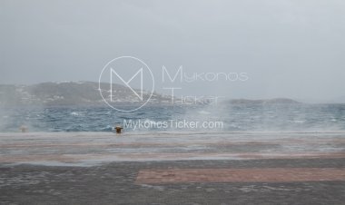 Marine Forecast: Λήψη αυξημένων μέτρων από το Λιμεναρχείο Μυκόνου, λόγω αναγγελίας θυελλωδών ανέμων έως 10 Μποφόρ στις 15/02/2021