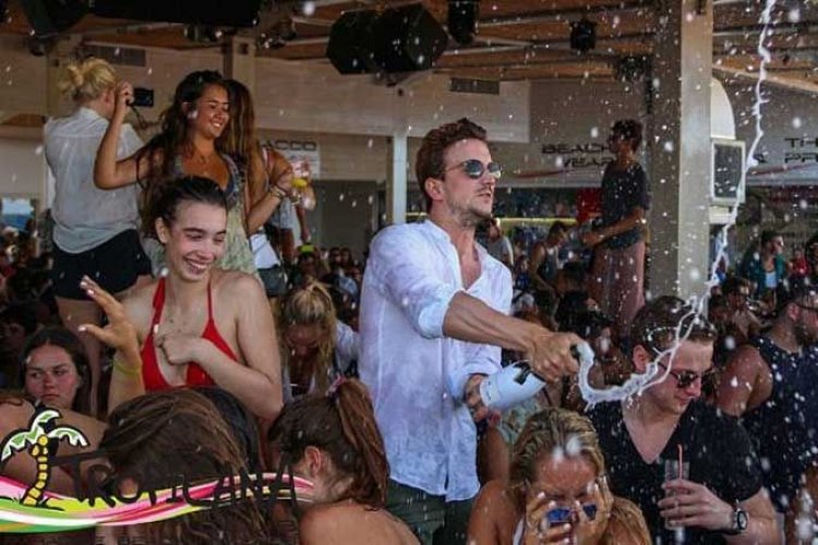 Tropicana Champagne shower party!! [All the Upcoming Events]