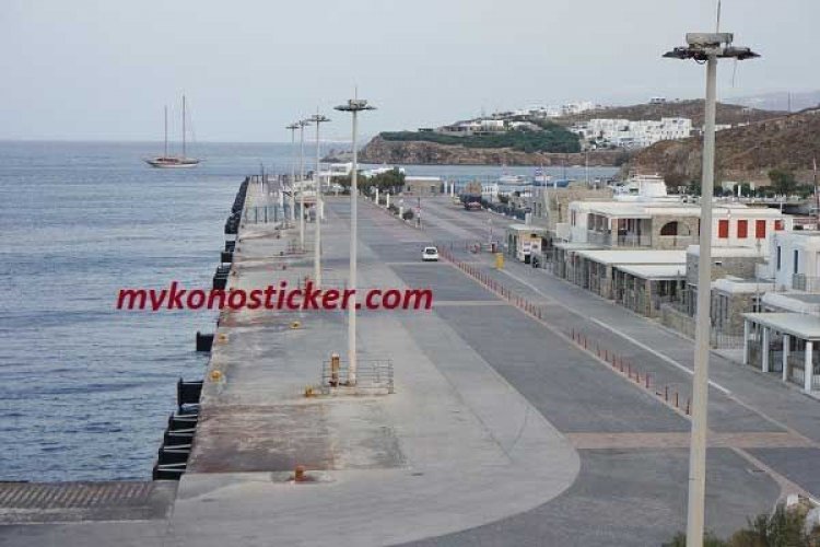 Με 3,5 εκατ. ευρώ από το Ε.Π. της Περιφέρειας Ν. Αιγαίου, η αντικατάσταση των προσκρουστήρων στο νέο λιμάνι  Μυκόνου