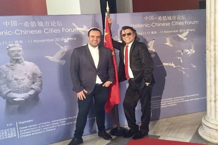 Στο ιδρυτικό Συνέδριο Ελληνικών και Κινεζικών Δήμων στο Ζάππειο ο Δήμαρχος Κωνσταντίνος Κουκάς