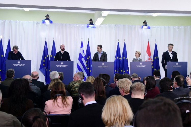 Βοήθεια 700 εκατ. ευρώ στην Ελλάδα από την ΕΕ - Μητσοτάκης: Οι απειλές Ερντογάν δεν πέρασαν