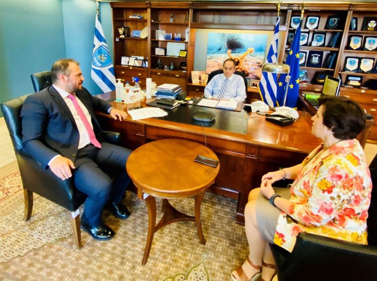 Aegean Islands: Συνάντηση του Φίλιππου Φόρτωμα με τον Υπουργό Ναυτιλίας Γιάννη Πλακιωτάκη για το Μεταφορικό Ισοδύναμο