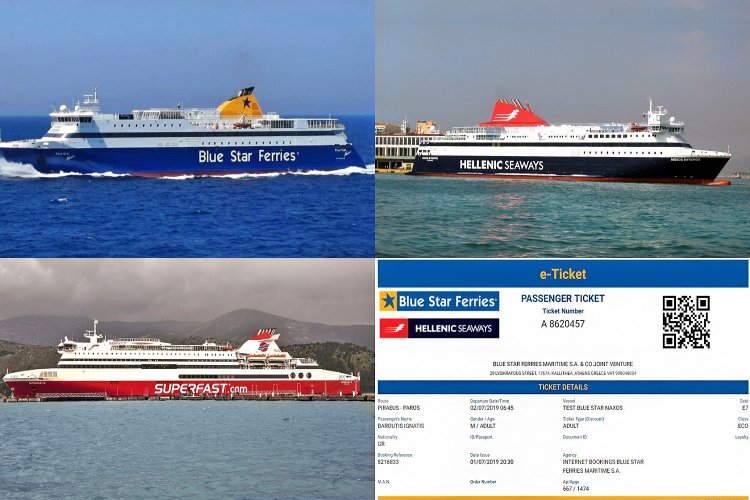 Ferry Routes & Check in: Ψηφιακό Check in / e-ticket για Superfast Ferries, Blue Star Ferries και Hellenic Seaways!!