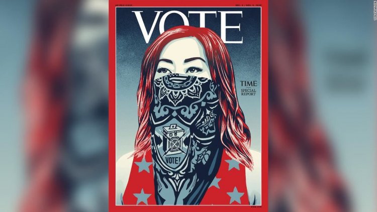US Election 2020: Το TIME άλλαξε το λογότυπό του σε «VOTE» για να ενθαρρύνει τους αναγνώστες να ψηφίσουν - Πρώτη φορά στην ιστορία του