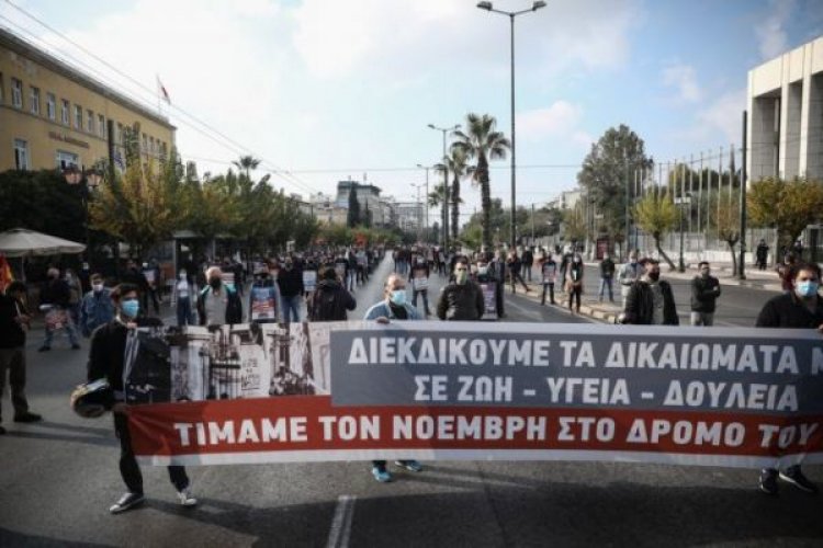 47th anniversary of the Polytechnic - ΚΚΕ για εορτασμό Πολυτεχνείου: Οι αγώνες ούτε αναβάλλονται, ούτε απαγορεύονται