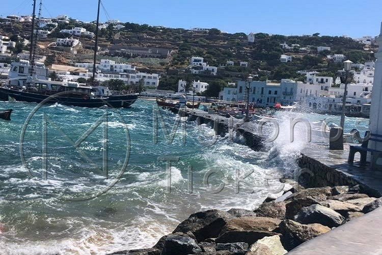 Mykonos - Coast Guard: Λήψη αυξημένων μέτρων λόγω αναγγελίας Θυελλωδών Ανέμων