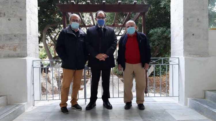 Aegean Islands: Συναντήσεις εργασίας του Αντιπεριφερειάρχη Υγείας Κώστα Μπιζά, στη Σύρο