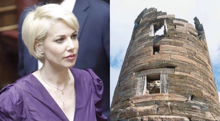 Katerina Monogiou: Αρχίζει η αποκατάσταση του εμβληματικού Μνημείου του Πύργου Αγίου Πέτρου Άνδρου