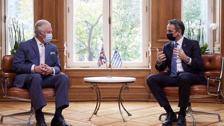 PM Mitsotakis, Prince Charles: Συνάντηση του πρωθυπουργού με τον πρίγκιπα Κάρολο