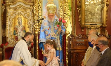 His Eminence Dorotheos B’: Η Ιερά μνήμη του Αγίου Ιερομάρτυρες Δωροθέου Τιμήθηκε και στη Σύρο