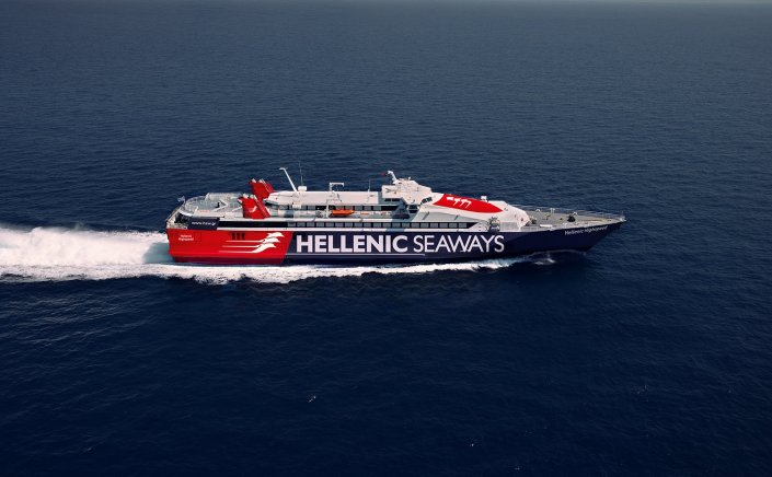 Ferry Routes:Το Hellenic highspeed δρομολογείται στη γραμμή Πειραιάς - Μύκονος- Ικαρία - Φούρνοι - Λέρος, από την Παρασκευή 2/7