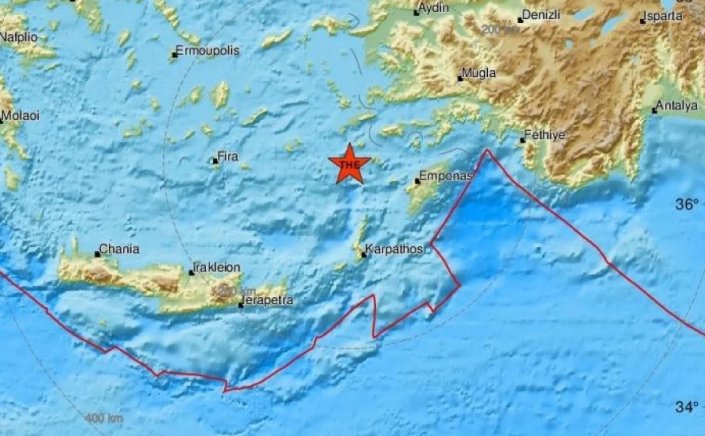 Earthquake in Nisyros: Σεισμός 4 Ρίχτερ στην Νίσυρο