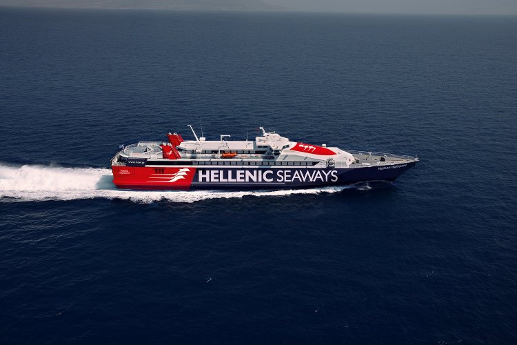 Ferry Routes:Το Hellenic highspeed δρομολογείται στη γραμμή Πειραιάς - Μύκονος- Ικαρία - Φούρνοι - Λέρος, από την Παρασκευή 2/7