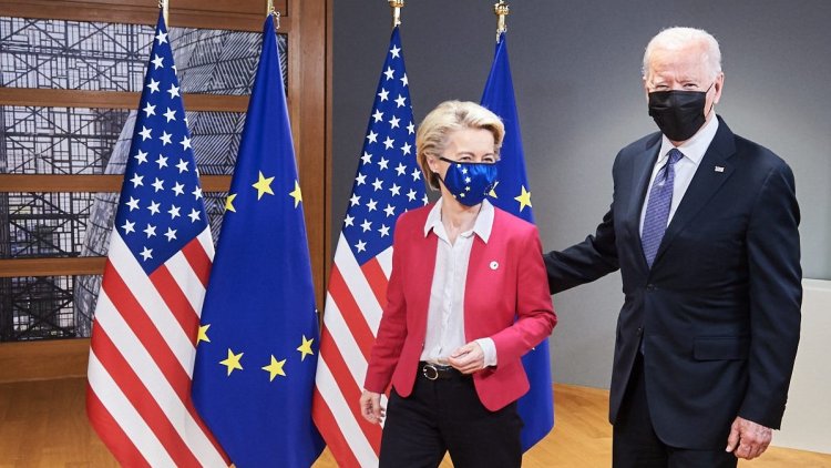 EU-US Summit statement: Την ανάγκη μιας «βιώσιμης» αποκλιμάκωσης στην Ανατολική Μεσόγειο, υπογραμμίζει η δήλωση της Συνόδου ΕΕ-ΗΠΑ