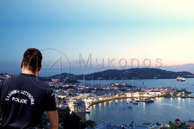 Mykonos Arrest: Επ' αυτοφώρω σύλληψη για κλοπή, με χρήση βίας, στην Μύκονο