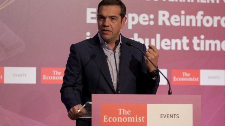 Tsipras at Economist conference:  «Tο παλιό απέτυχε», «πλέον ανοίγει ο δρόμος για μια νέα κοινή λογική»