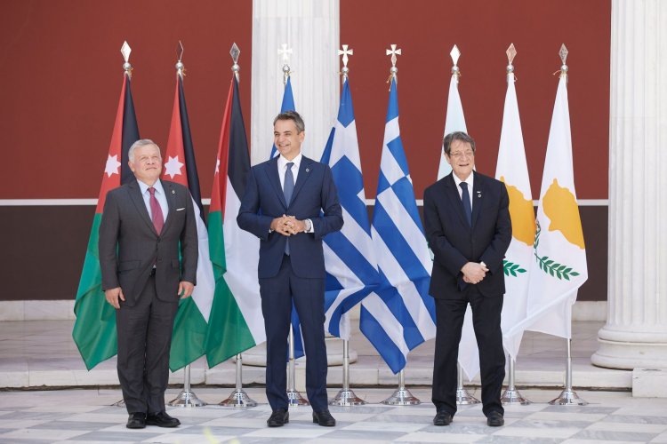 Joint statement: Κοινή δήλωση Ελλάδας - Ιορδανίας - Κύπρου: Στήριξη σε μια δίκαιη, συνολική και βιώσιμη επίλυση του Κυπριακού