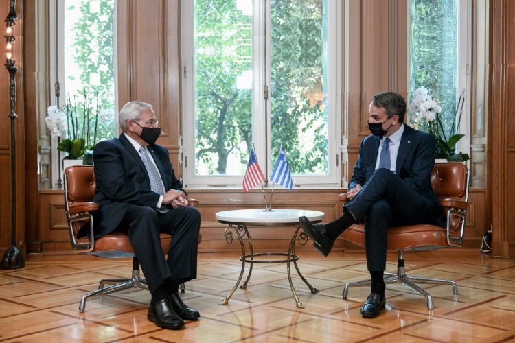 PM Mitsotakis: Ελληνοαμερικανικές σχέσεις, κλιματική αλλαγή και Αφγανιστάν στο επίκεντρο της συζήτησης [Video]