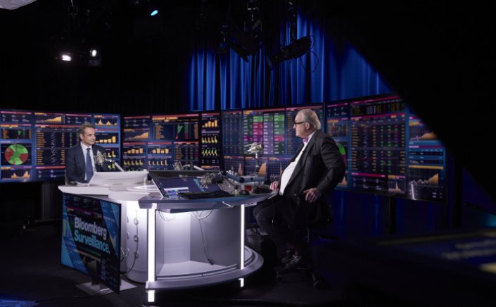 PM Mitsotakis - Bloomberg: Υπάρχει μεγάλο ενδιαφέρον για άμεσες ξένες επενδύσεις στην Ελλάδα