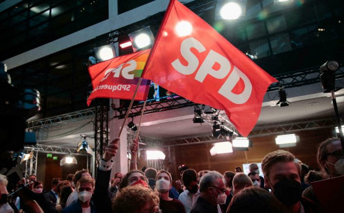 German election results: Θρίλερ με οριακό προβάδισμα για το SPD του Σόλτς