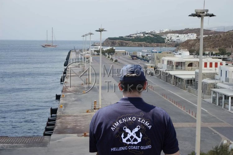 Mykonos arrests: Σύλληψη οδηγού στο νέο λιμένα Μυκόνου, στερούμενου άδεια ικανότητας