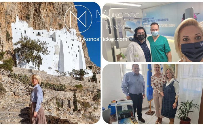 MP Katerina Monogiou: Η Κατερίνα Μονογυιού έμπτακτα δίπλα στους νησιώτες της Αμοργού