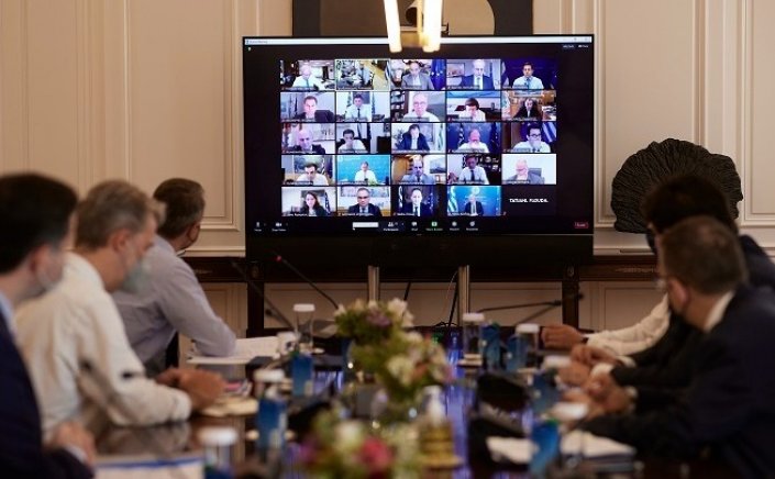 PM Mitsotakis - Cabinet meeting: Συνεδριάζει μέσω τηλεδιάσκεψης, την Τρίτη στις 11:00 υπό τον πρωθυπουργό, το υπουργικό Συμβούλιο