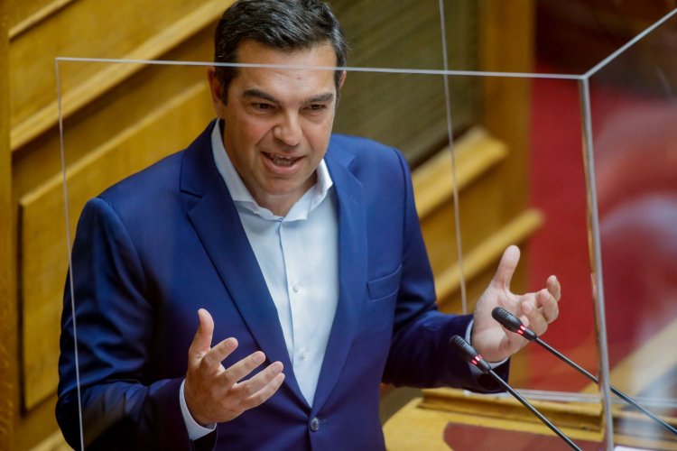 SYRIZA Leader Alexis Tsipras: Γιατί δεν έρχεστε να πάμε αύριο σε τηλεμαχία;