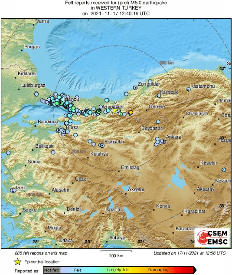Earthquake in Turkey: Σεισμός μεγέθους 5,2 Ρίχτερ στη δυτική Τουρκία