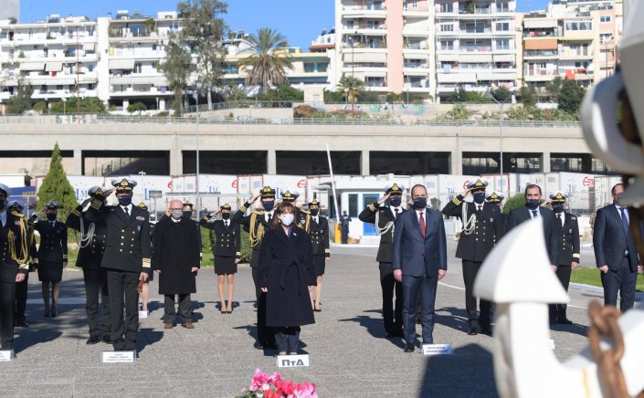 President Sakellaropoulou: Επίσκεψη της Προέδρου της Δημοκρατίας Κατερίνας Σακελλαροπούλου στο Υπουργείο Ναυτιλίας και Νησιωτικής Πολιτικής