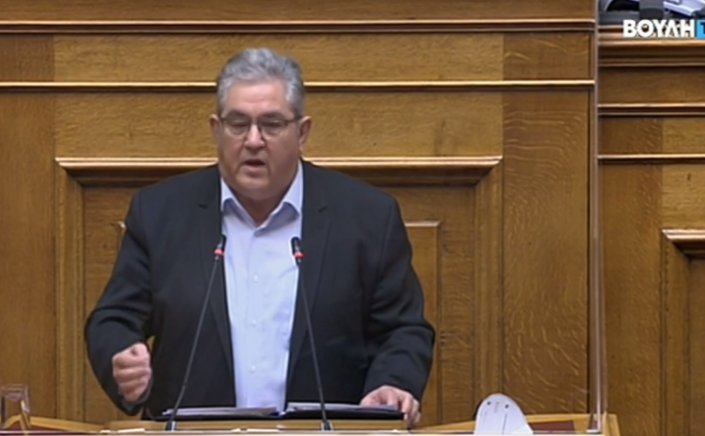 Debate on censure motion / Δ. Κουτσούμπας: Το ΚΚΕ καθημερινά κάνει μομφή σε κυβέρνηση, αντιλαϊκή πολιτική και σάπιο σύστημα (VIDEO)
