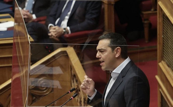 Syriza Leader Trsipras:Τα νοικοκυριά δεν έχουν να βγάλουν το μήνα και εσείς κάνετε πάρτι με δημόσιο χρήμα