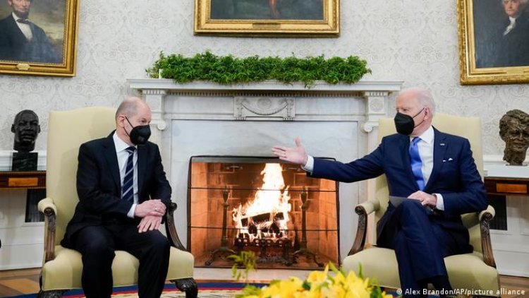Germany's Scholz meets Biden: Συμφωνία Σολτς-Μπάιντεν σε από κοινού κυρώσεις σε περίπτωση εισβολής της Ρωσίας – Δεν θα υπάρχει Nord Stream 2 δηλώνει ο Μπάιντεν