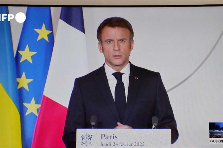 France's Macron: Η Ρωσία θα λογοδοτήσει για την εισβολή - Στηρίζουμε την Ουκρανία