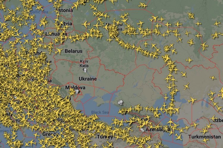 NOTAM Restrictions: 3μηνη απαγόρευση πτήσεων στον εναέριο χώρο της Ουκρανίας, από την ΥΠΑ