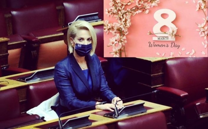 International Women’s Day / Κατερίνα Μονογυιού για την Παγκόσμια Ημέρα της Γυναίκας: Η σκέψη μας είναι στις γυναίκες της Ουκρανίας