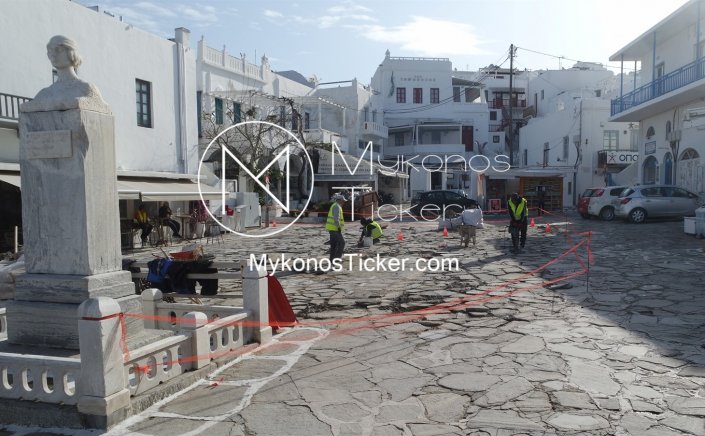 Mykonos: Απαγόρευση κυκλοφορίας και στάθμευσης στην Παραλία Μυκόνου λόγω εργασιών του Δημοτικού Λιμενικού Ταμείου