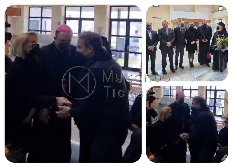 MP Katerina Monogiou: Στη Σύρο υποδέχθηκε τον Πρωθυπουργό Κυριάκο Μητσοτάκη, η Μυκονιάτισσα Βουλευτής Κατερίνα Μονογυιού [εικόνες & videos]